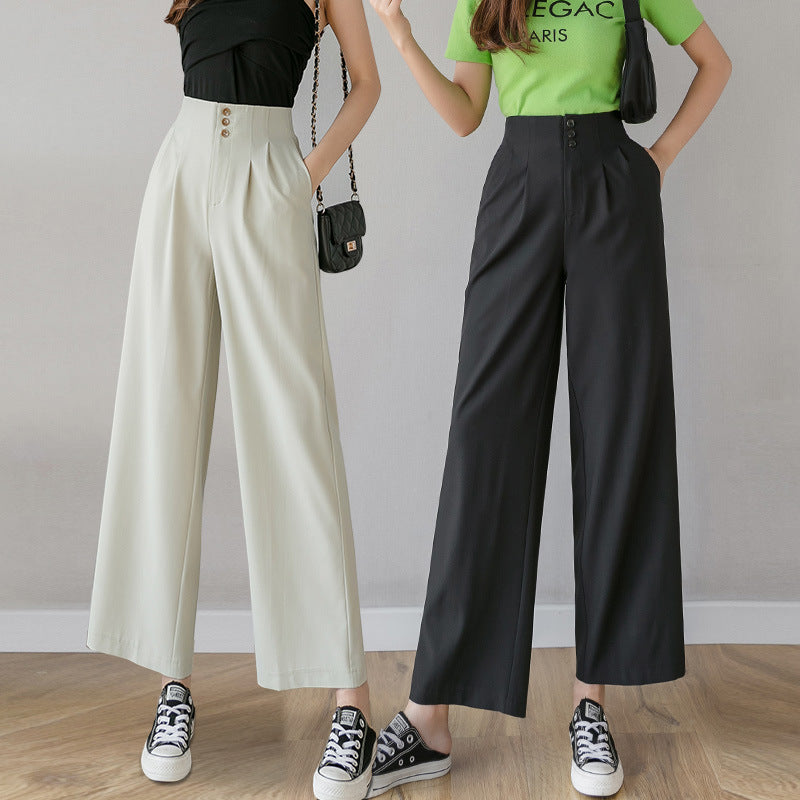 Women’s Casual Wide-Leg Pants – Comfortable Everyday Trousers