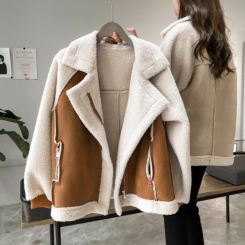 Women’s Suede Jacket – Classic Fall Outerwear