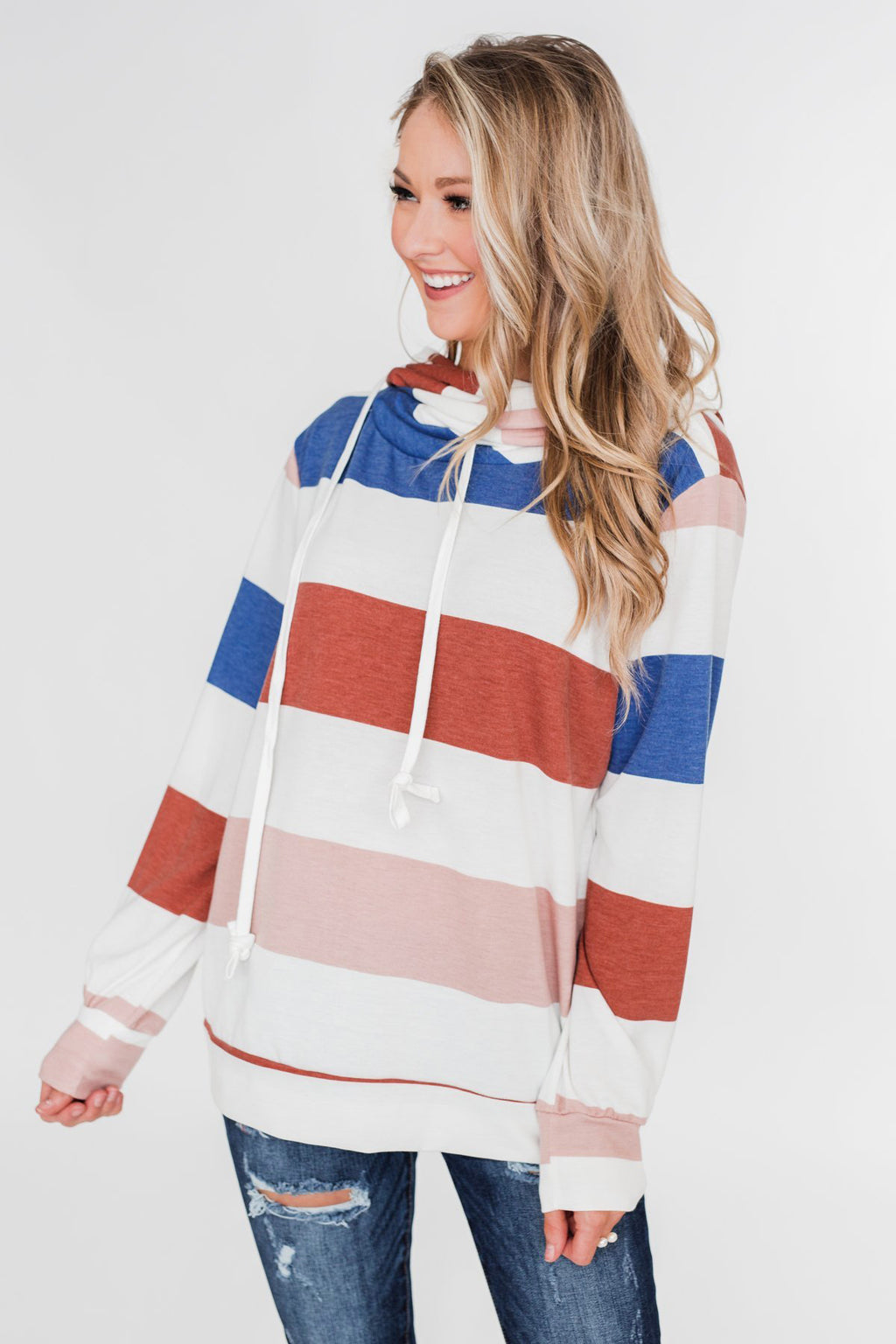 Women’s Autumn Hooded Sweater – Cozy Fall Pullover