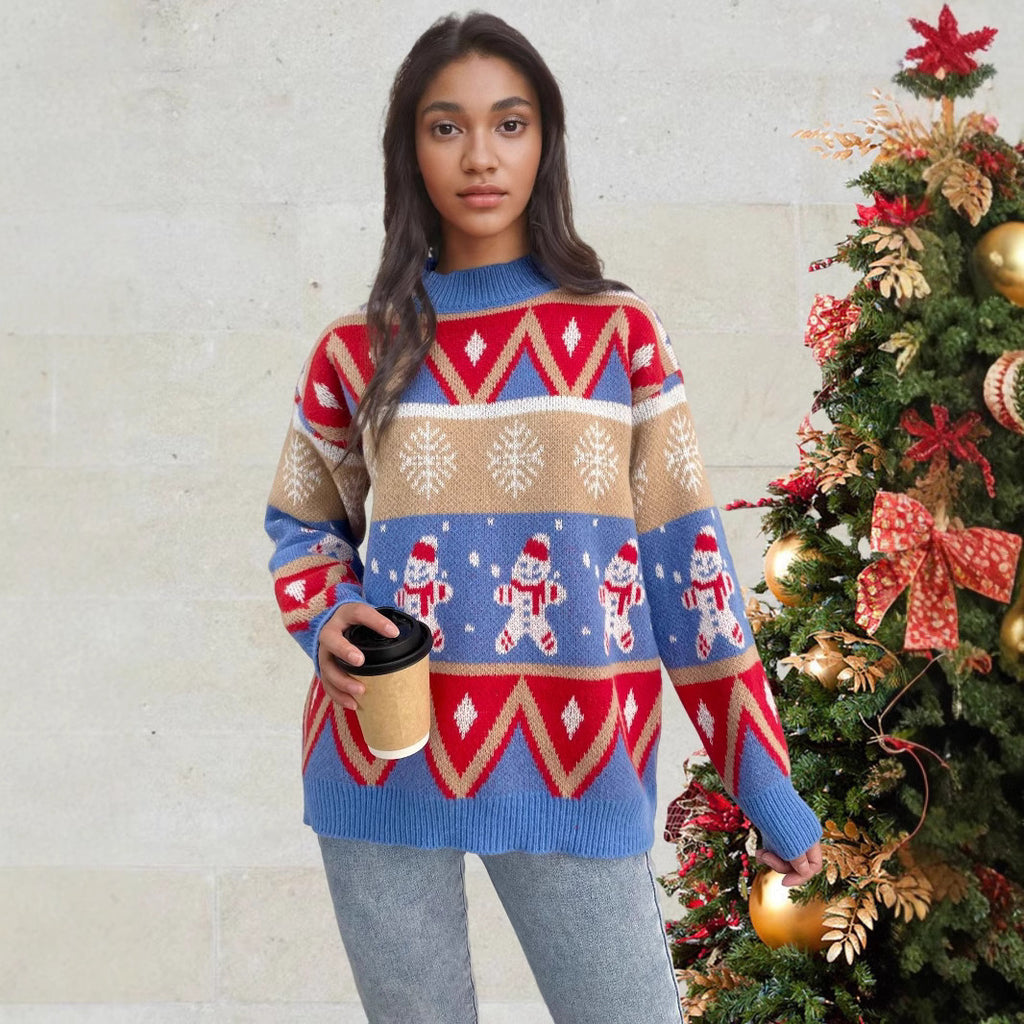 Women’s Christmas Sweater – Festive Holiday Pullover