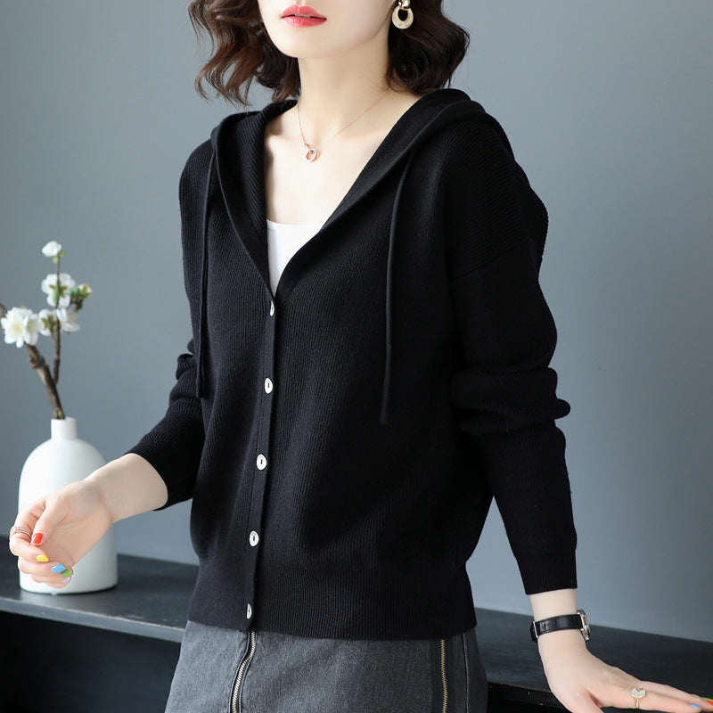 Women’s Hooded Sweater – Cozy Casual Pullover