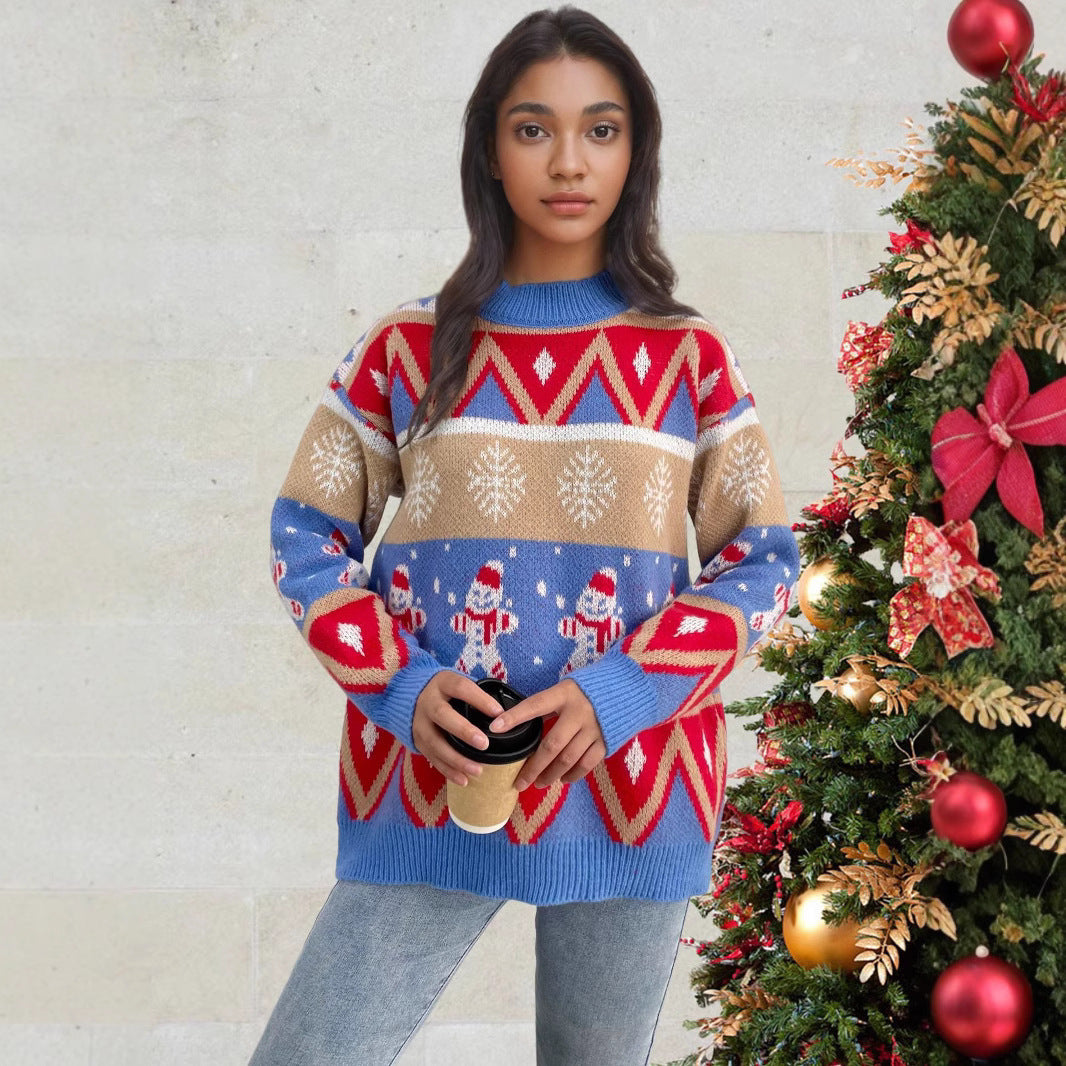 Women’s Christmas Sweater – Festive Holiday Pullover
