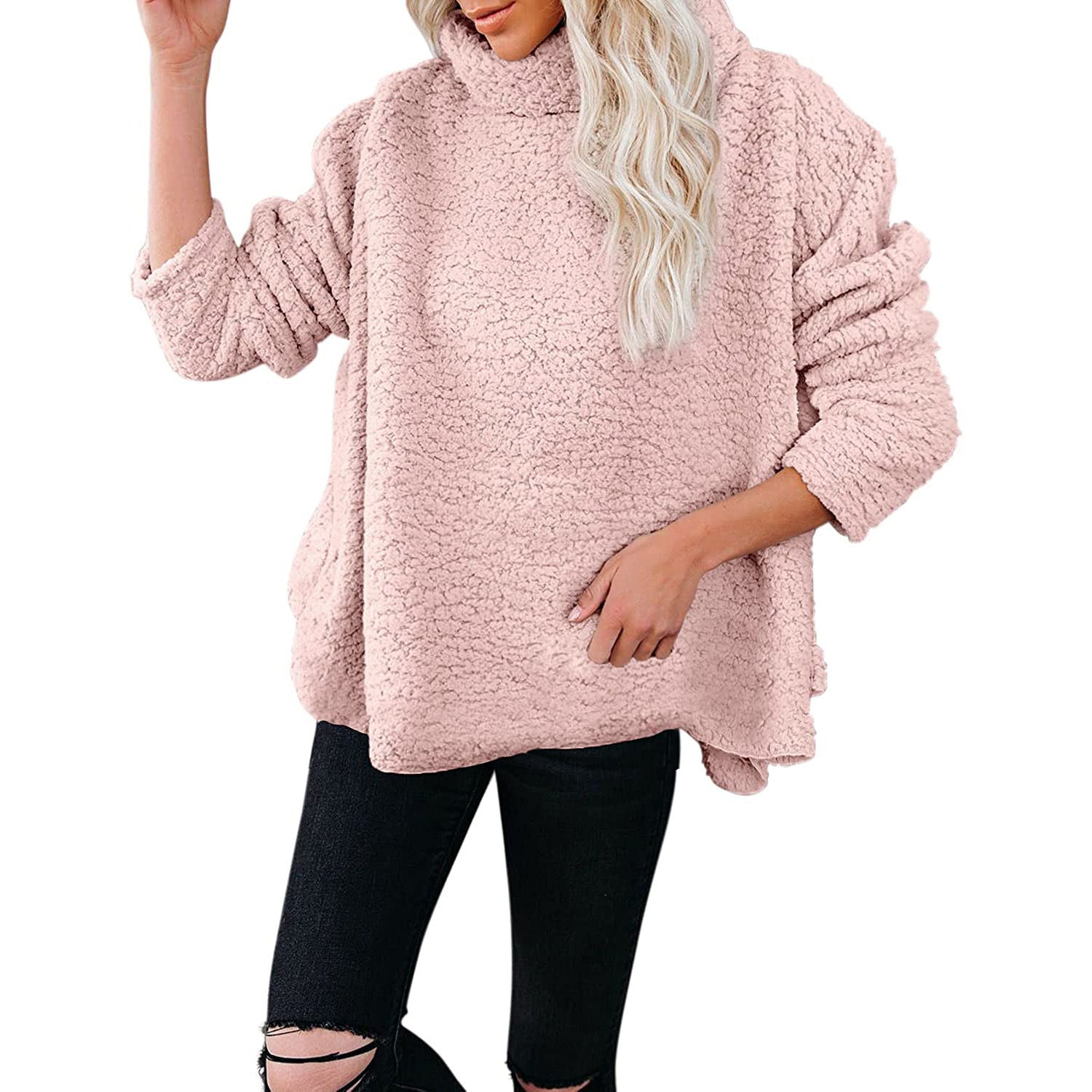 Women’s Autumn Fleece Pullover – Cozy Fall Layer